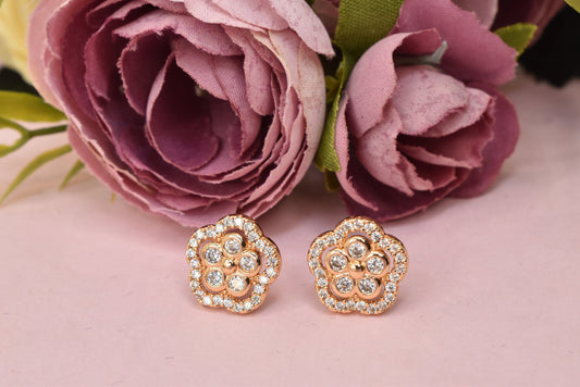 Rose gold plated earrings,bali earrings,stud,huggis,Jhumaka,jhumki big earrings,long earrings,earrings for girls,partywear earrings,bollywood earrings,wedding earrings,heavy designer earrings,