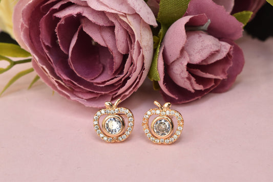 Rose gold plated earrings,bali earrings,stud,huggis,Jhumaka,jhumki big earrings,long earrings,earrings for girls,partywear earrings,bollywood earrings,wedding earrings,heavy designer earrings,