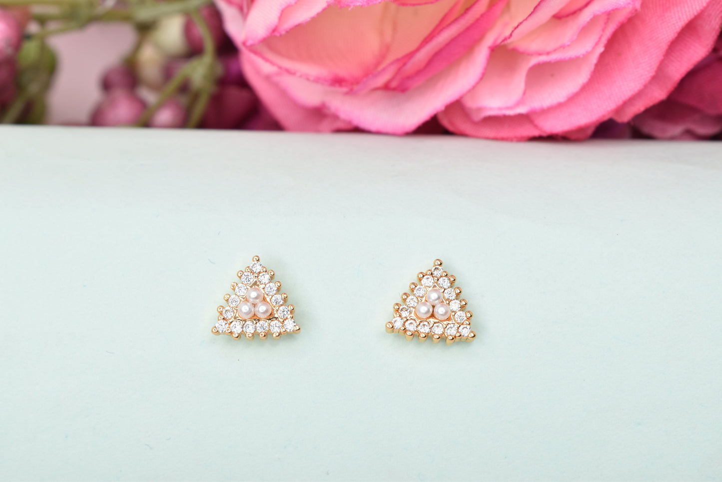 Rose gold plated earrings,bali earrings,stud,huggis,Jhumaka,jhumki big earrings,long earrings,earrings for girls,partywear earrings,bollywood earrings,wedding earrings,heavy designer earrings,