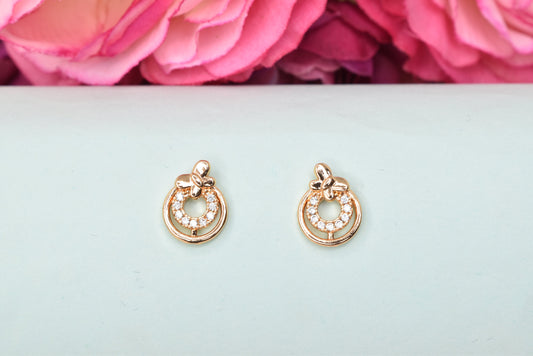 Rose gold plated earrings,bali earrings,stud,huggis,Jhumaka,jhumki big earrings,long earrings,earrings for girls,partywear earrings,bollywood earrings,wedding earrings,heavy designer earrings,