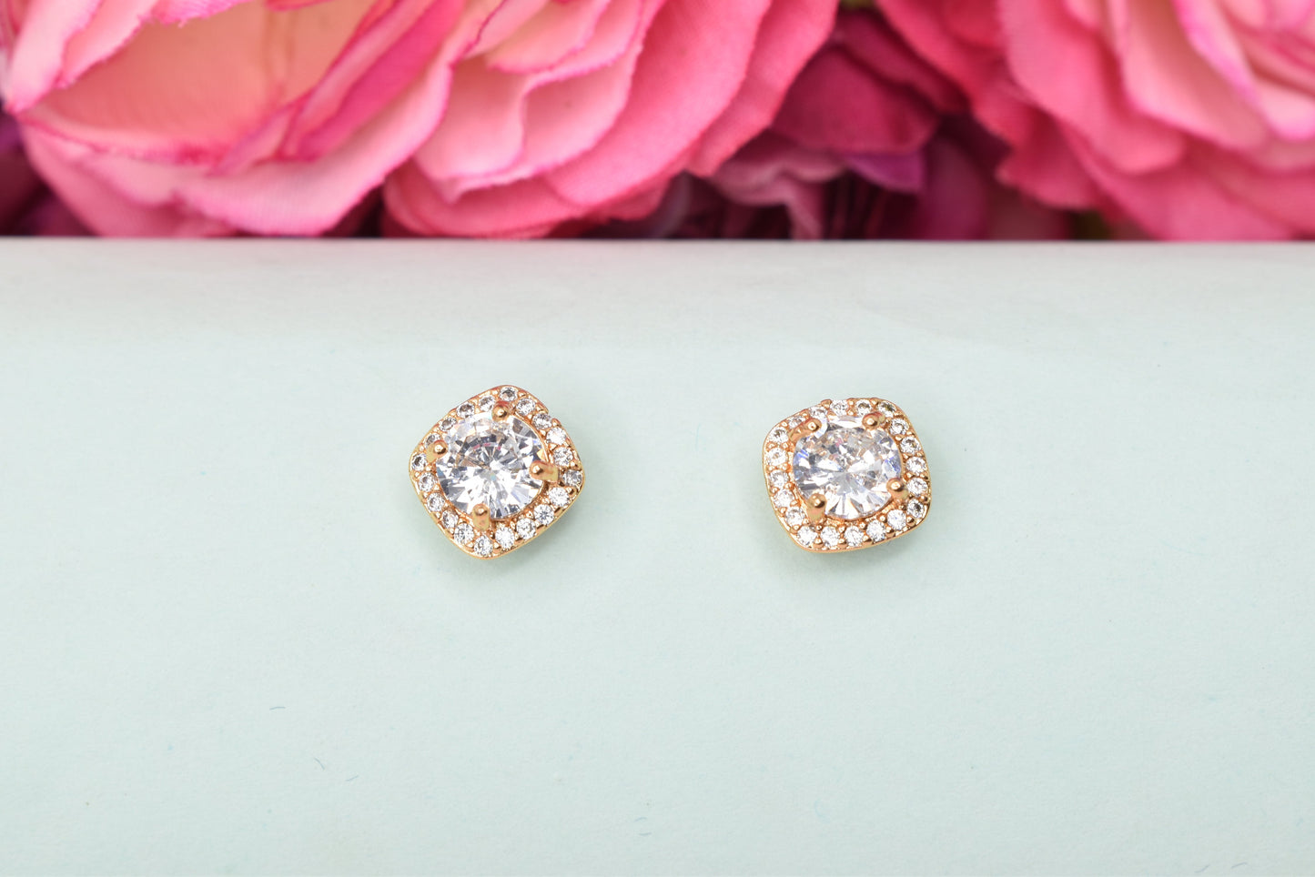 Rose gold plated earrings,bali earrings,stud,huggis,Jhumaka,jhumki big earrings,long earrings,earrings for girls,partywear earrings,bollywood earrings,wedding earrings,heavy designer earrings,