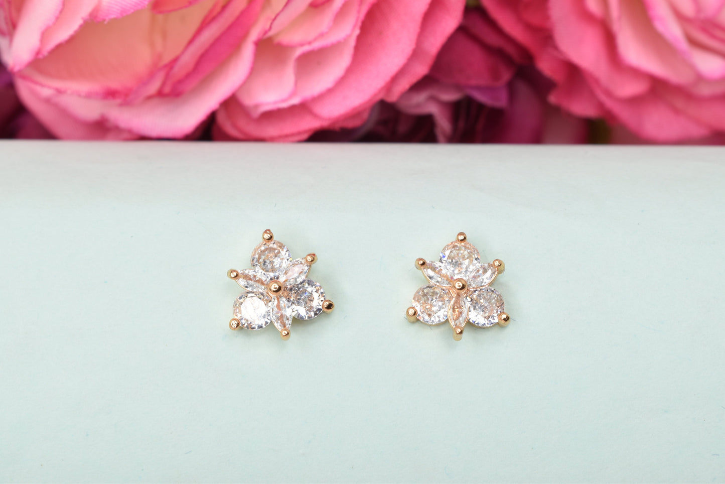 Rose gold plated earrings,bali earrings,stud,huggis,Jhumaka,jhumki big earrings,long earrings,earrings for girls,partywear earrings,bollywood earrings,wedding earrings,heavy designer earrings,