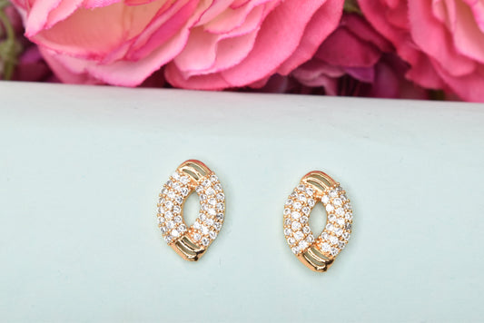 Rose gold plated earrings,bali earrings,stud,huggis,Jhumaka,jhumki big earrings,long earrings,earrings for girls,partywear earrings,bollywood earrings,wedding earrings,heavy designer earrings,