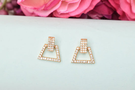 Rose gold plated earrings,bali earrings,stud,huggis,Jhumaka,jhumki big earrings,long earrings,earrings for girls,partywear earrings,bollywood earrings,wedding earrings,heavy designer earrings,