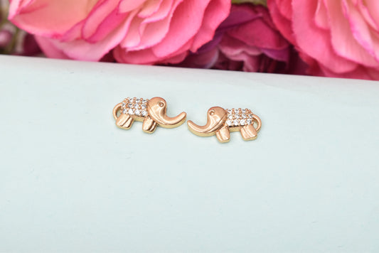 Rose gold plated earrings,bali earrings,stud,huggis,Jhumaka,jhumki big earrings,long earrings,earrings for girls,partywear earrings,bollywood earrings,wedding earrings,heavy designer earrings,