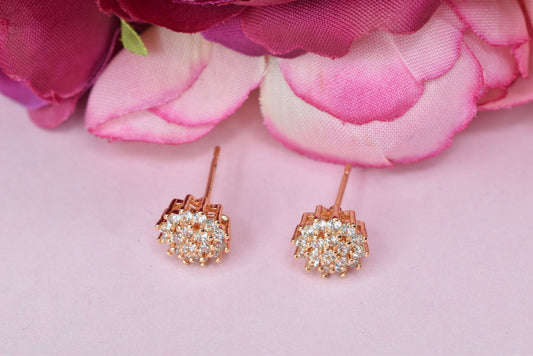 Rose gold plated earrings,bali earrings,stud,huggis,Jhumaka,jhumki big earrings,long earrings,earrings for girls,partywear earrings,bollywood earrings,wedding earrings,heavy designer earrings,