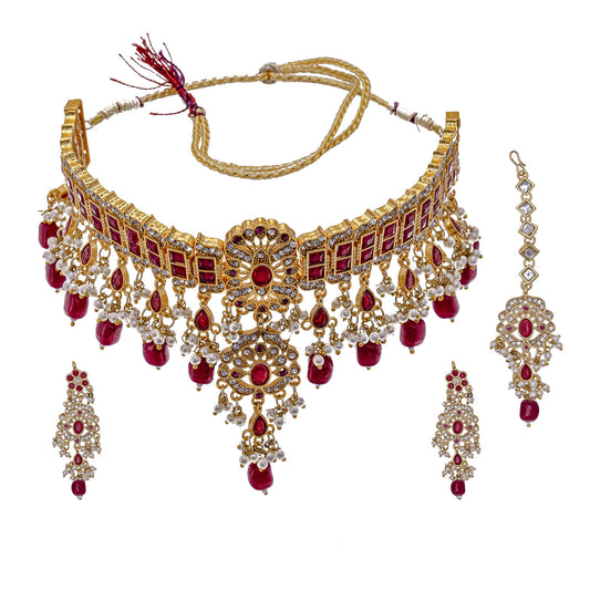 Choker type kanthi set