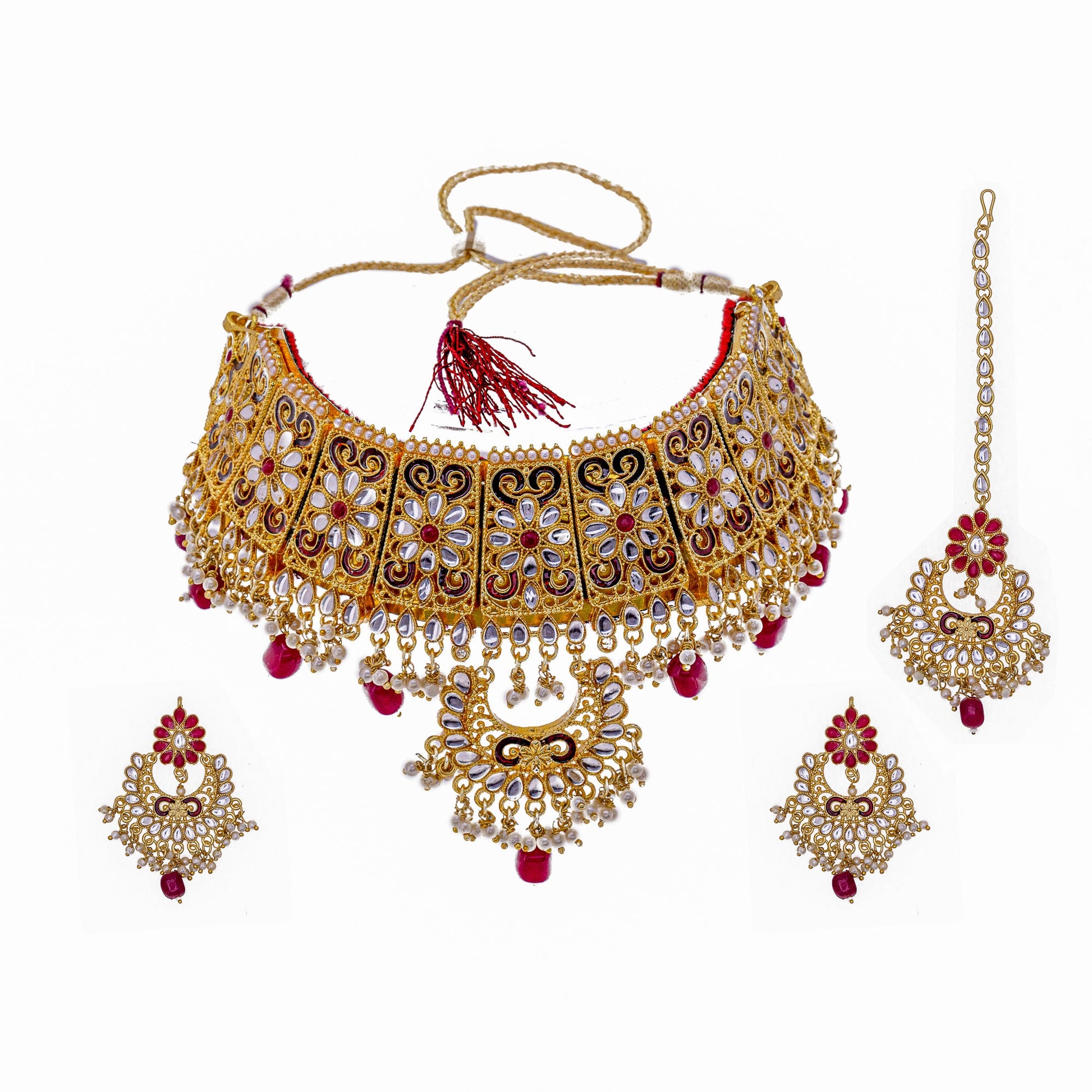 Choker type kanthi set