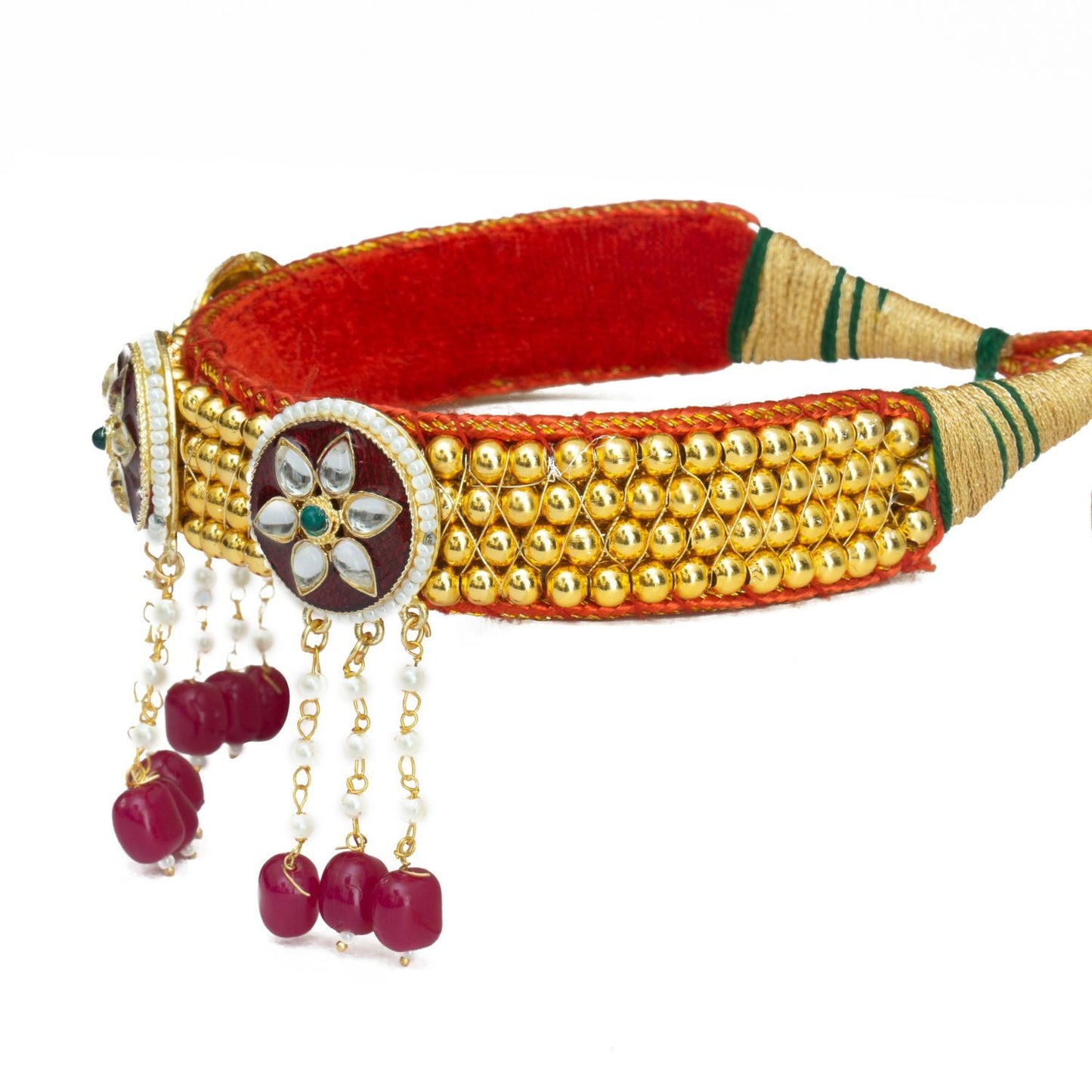 Rajasthani Bead Kanthi Choker Set for Women