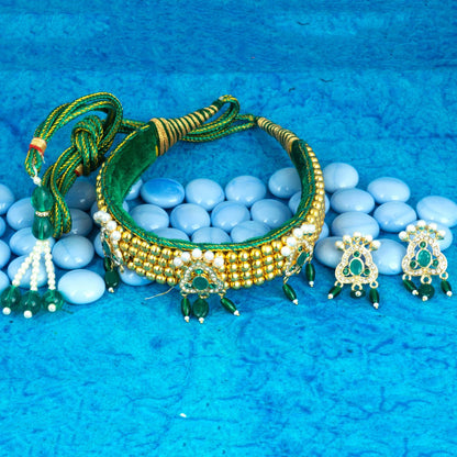 Rajasthani Bead Kanthi Choker Set for Women