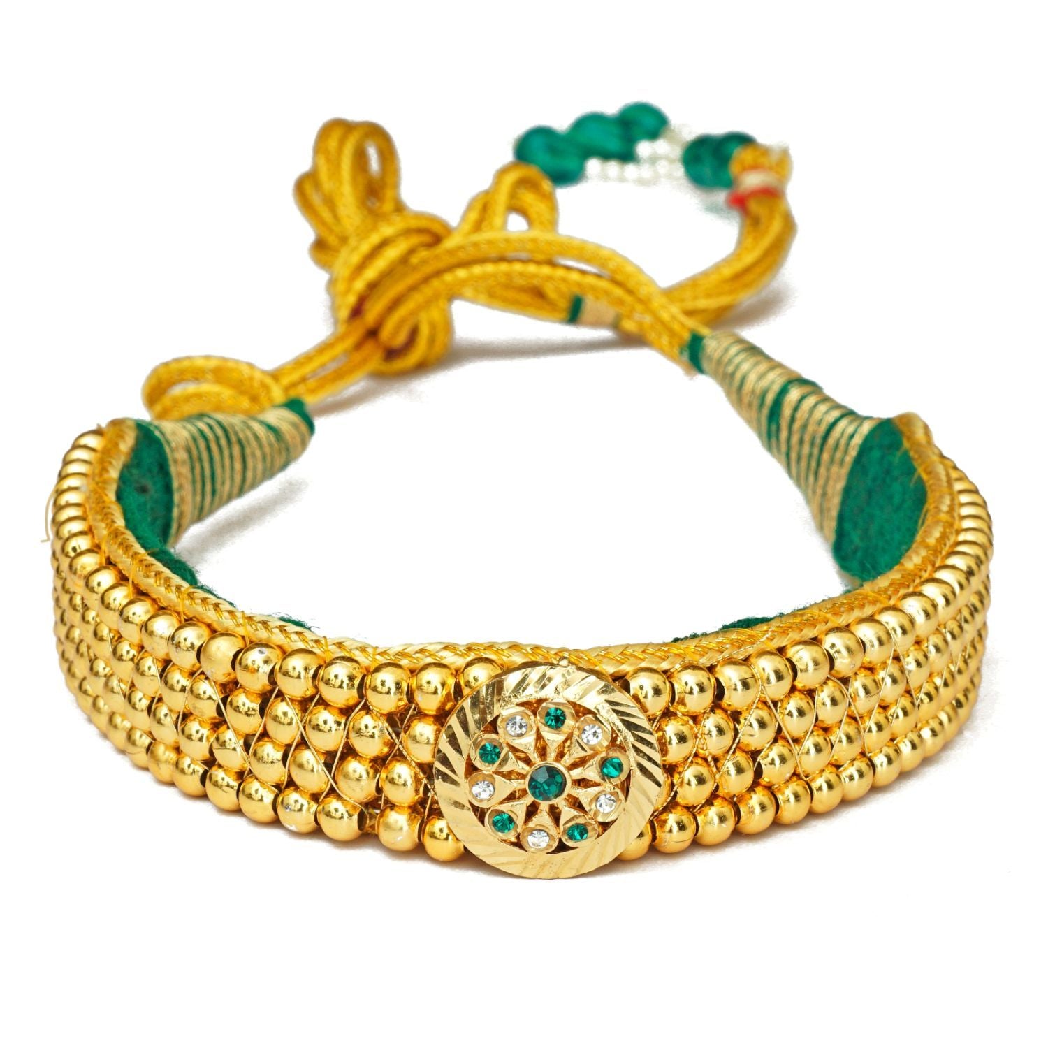 Rajasthani Bead Kanthi Choker Set for Women