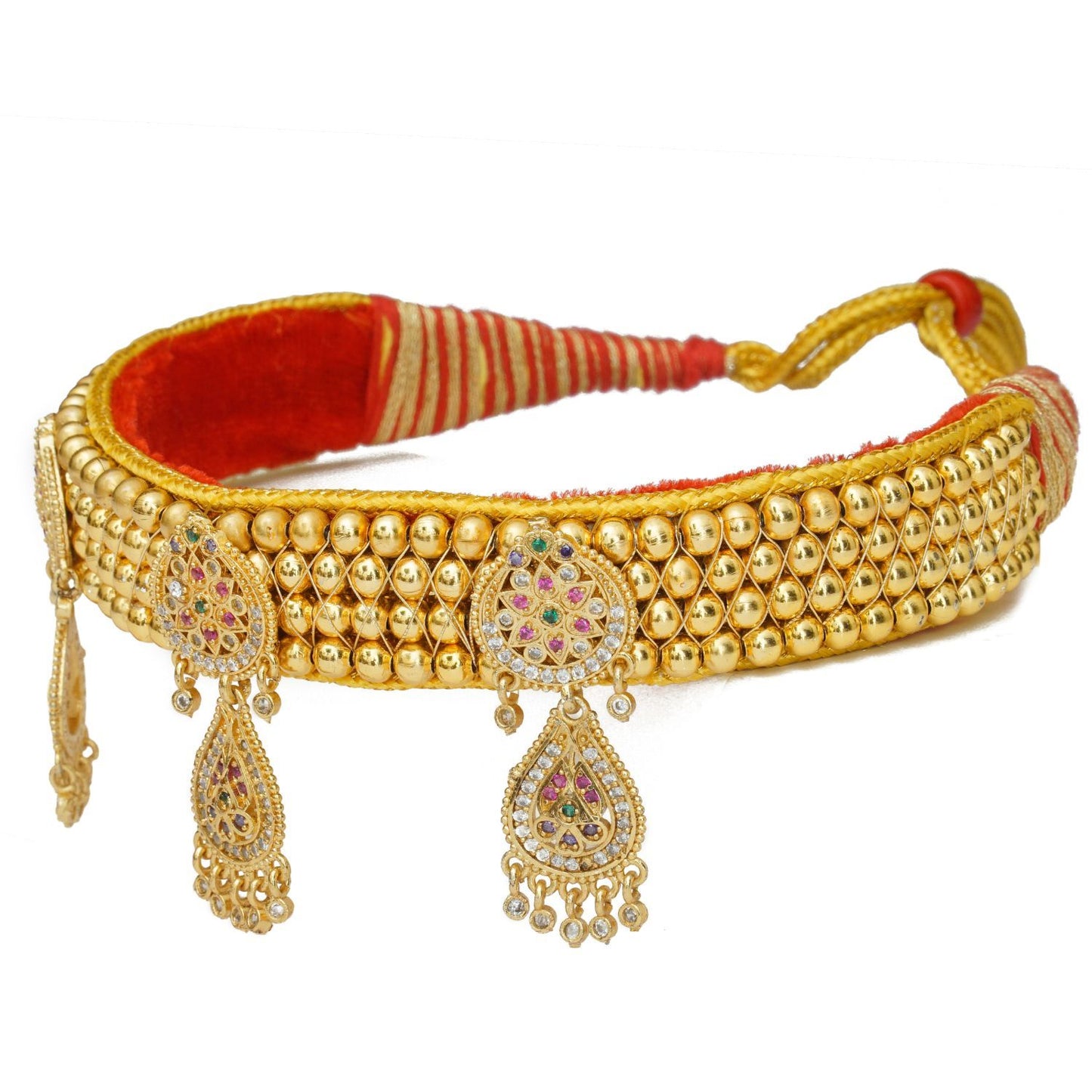 Rajasthani Bead Kanthi Choker Set for Women