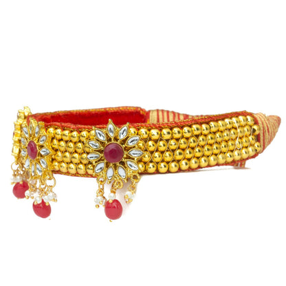 Rajasthani Bead Kanthi Choker Set for Women