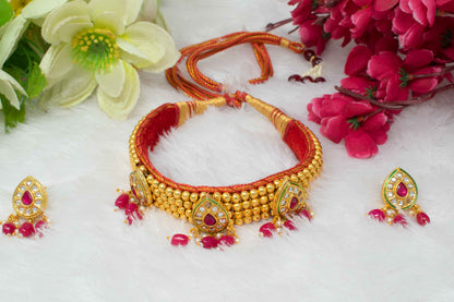 Bead Kanthi with Pendal 