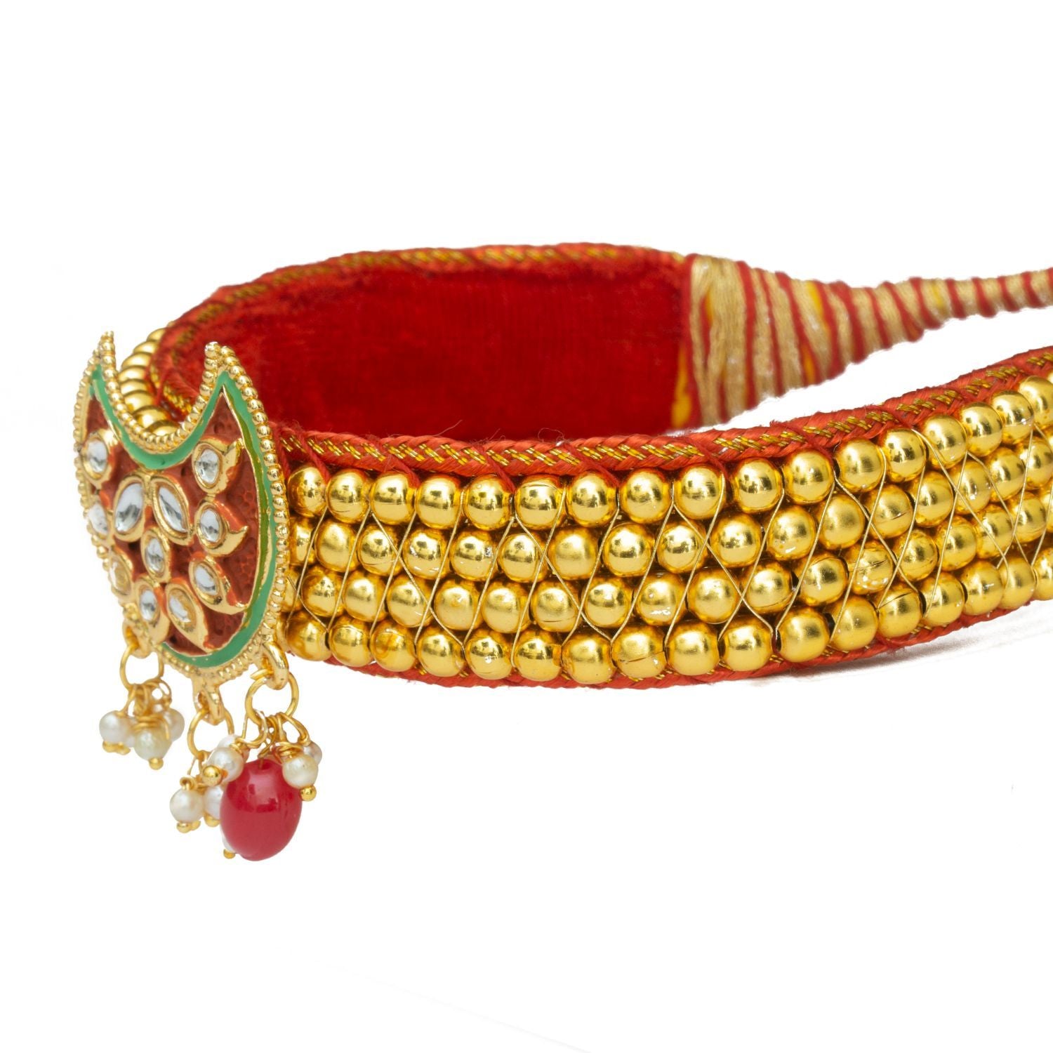 Rajasthani Bead Kanthi Choker Set for Women