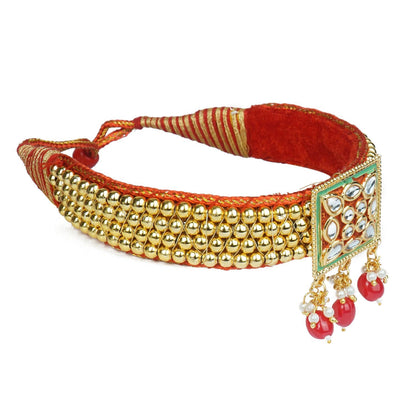 Rajasthani Bead Kanthi Choker Set for Women