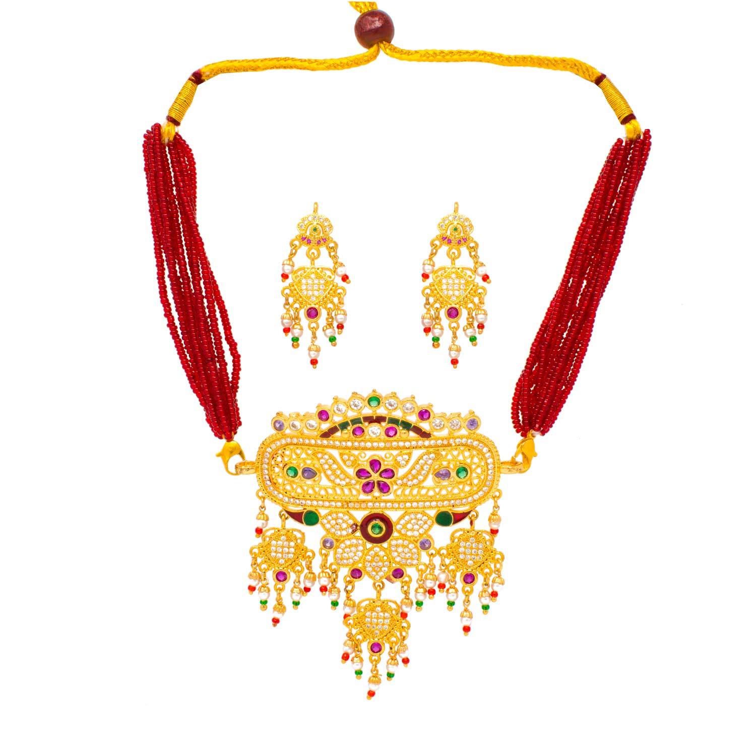 Rajasthani Rajputi Aad Choker-6