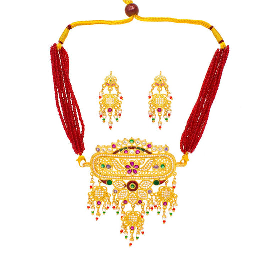 Rajasthani Rajputi Aad Choker-6