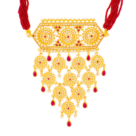 Rajasthani Rajputi Aad Choker-10