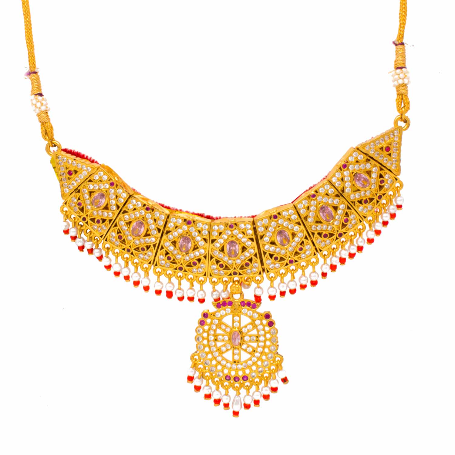 Royal American Diamond Necklace-2