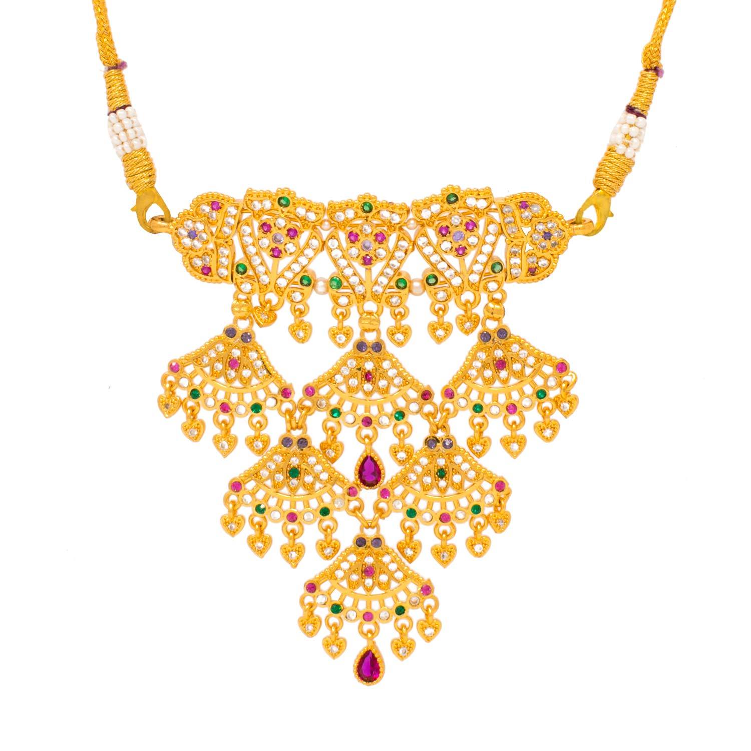 Royal American Diamond Necklace-4