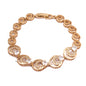 Rose Gold  American Diamond Designer Bracelet