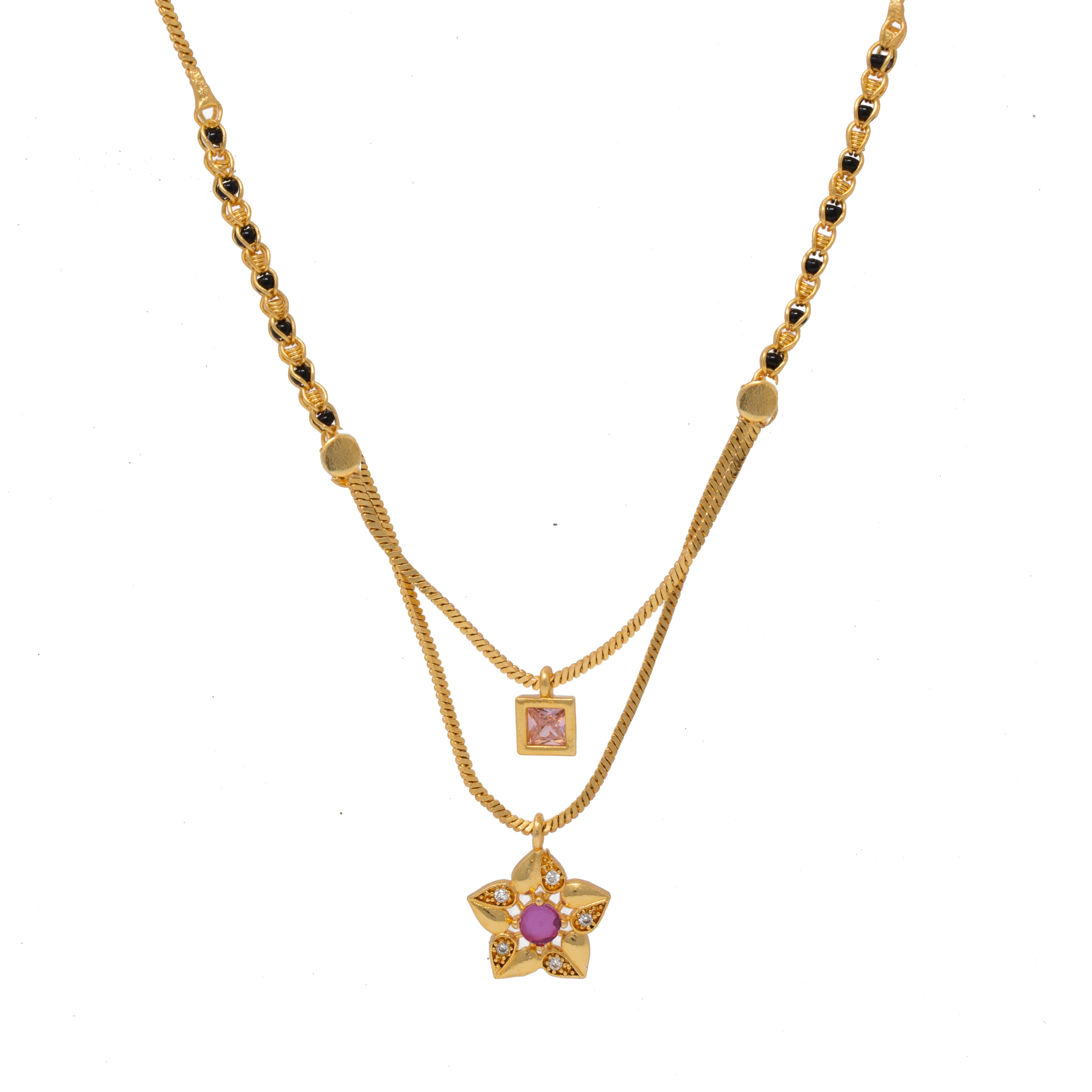 Trendy Two Step Mangalsutra Design