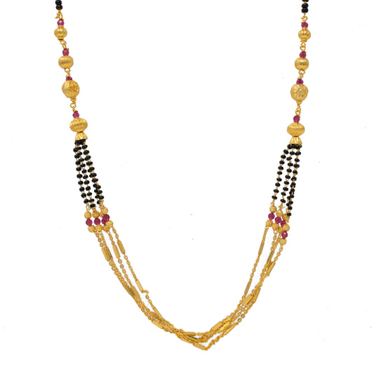 Designer Gold Plated Multy String Mangalsutra