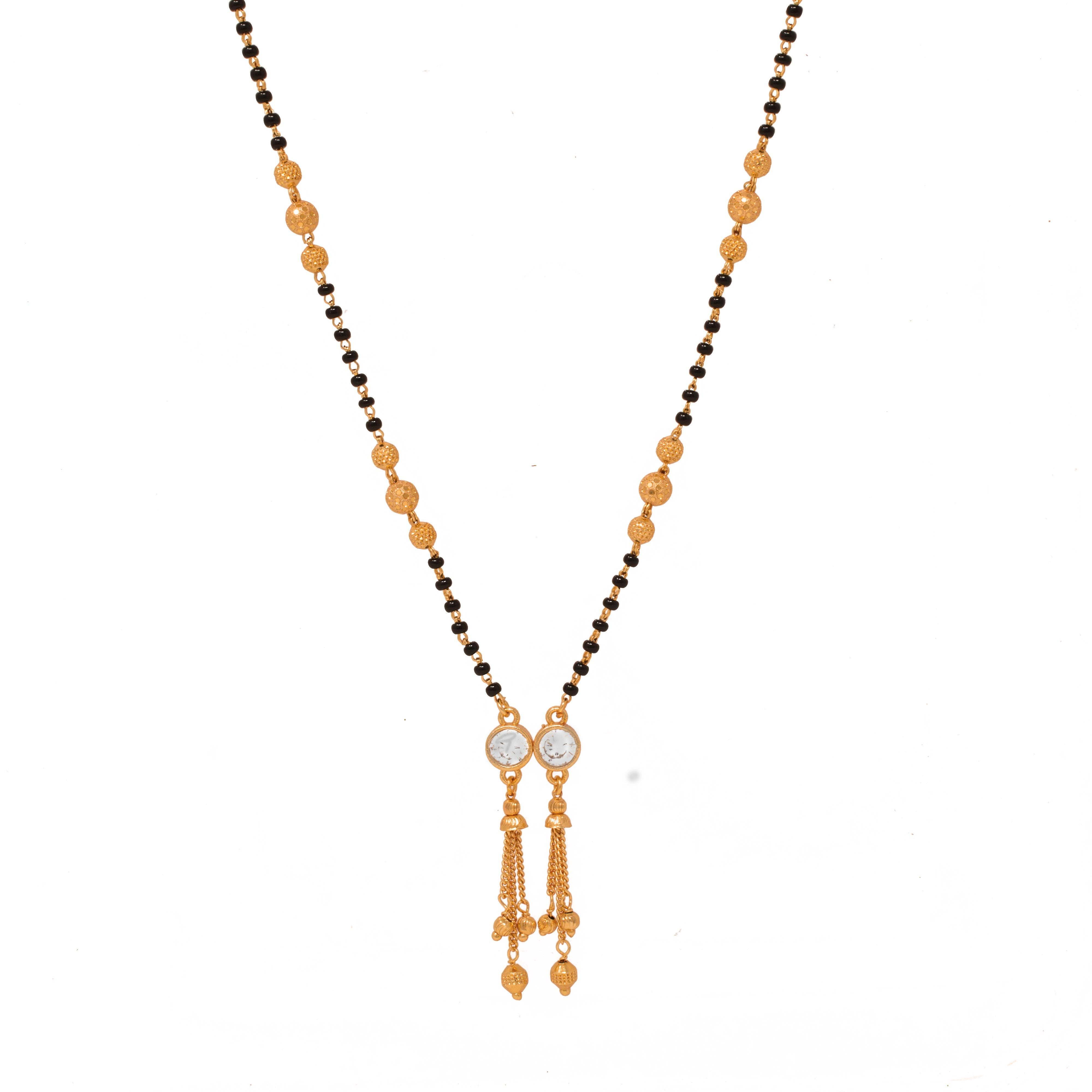 Charming Gold Plated Mangalsutra for Womens