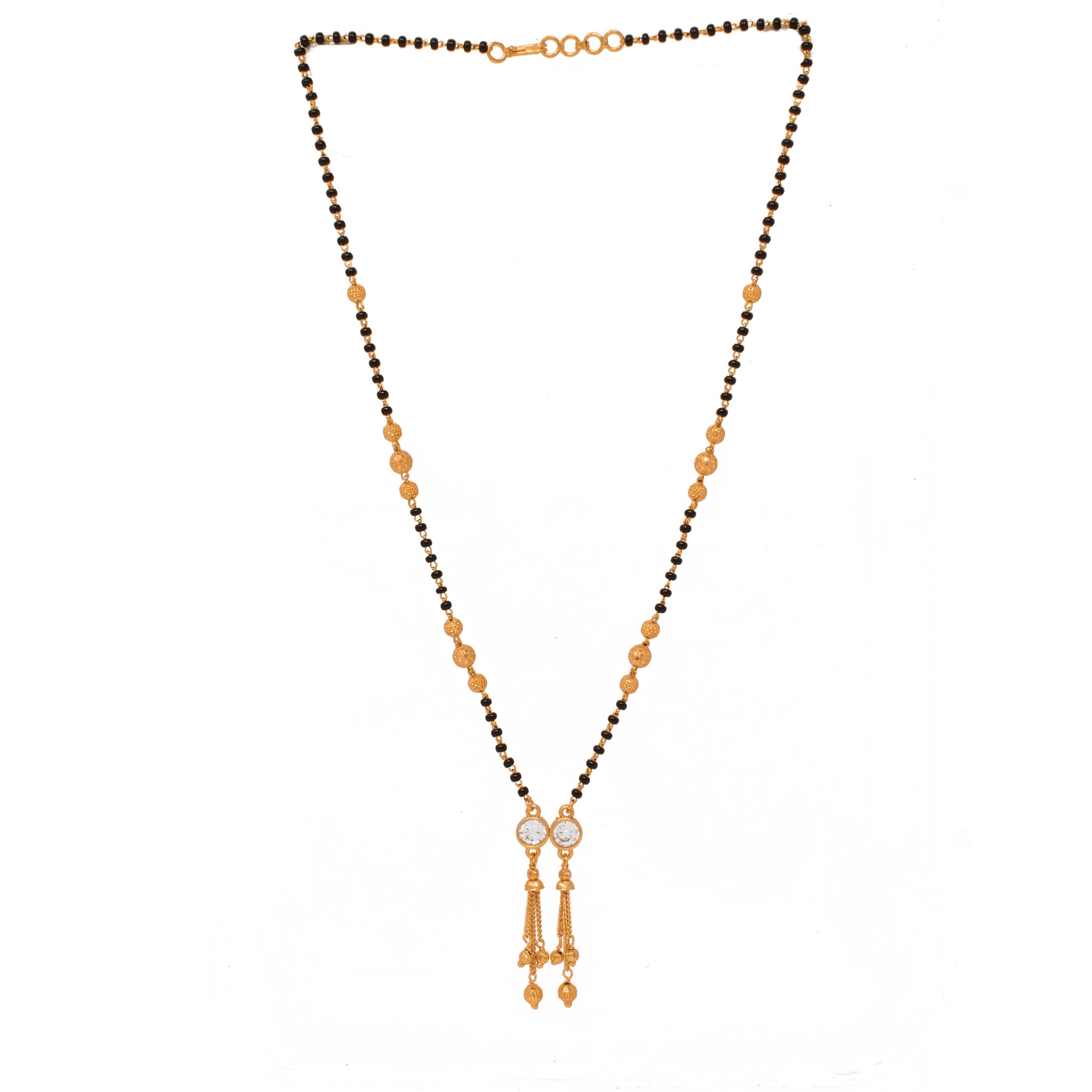 Charming Gold Plated Mangalsutra for Womens
