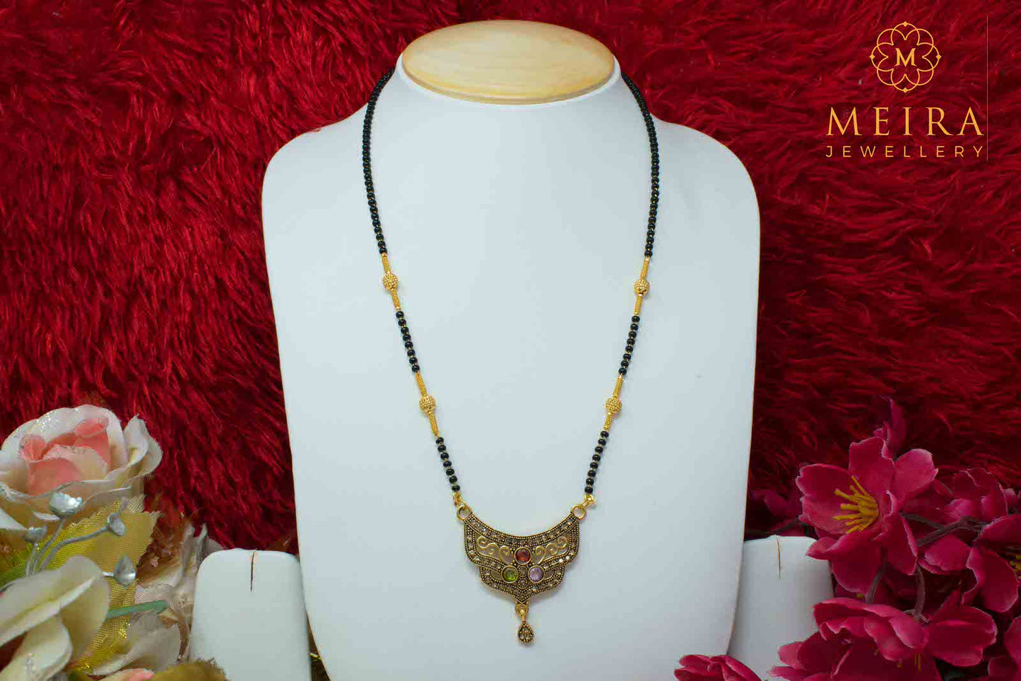 Antique Design Gold Plated Mangalsutra