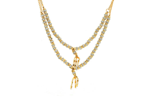 Trendy Golden Chain Necklace MJ-DOK-HD-DLSG