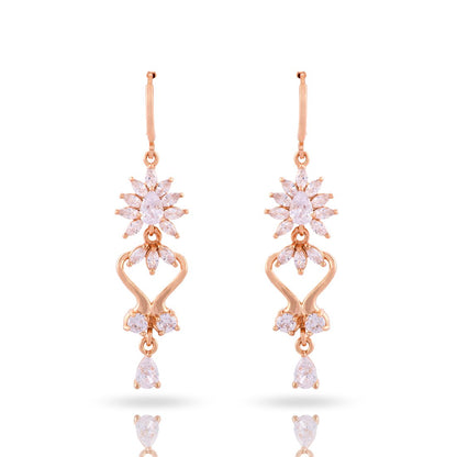 Meira Jewellery CZ Studded Trendy Earring for Women & Girls