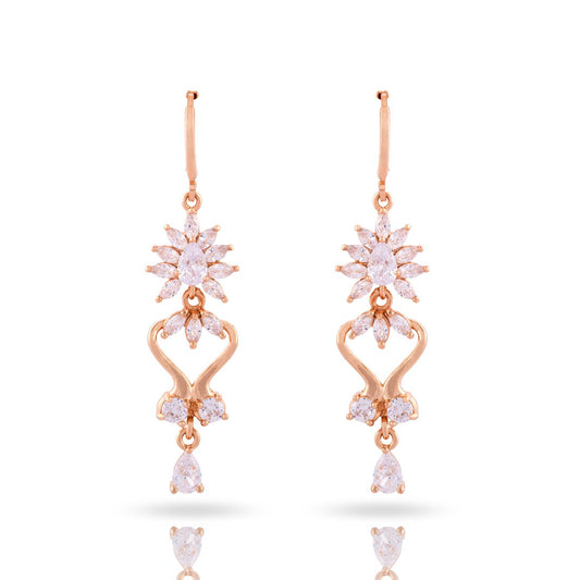 Meira Jewellery CZ Studded Trendy Earring for Women & Girls