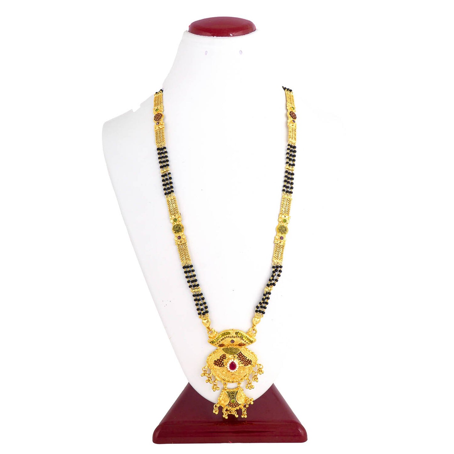 Gold Plated Classic Design Mangalsutra with tassel