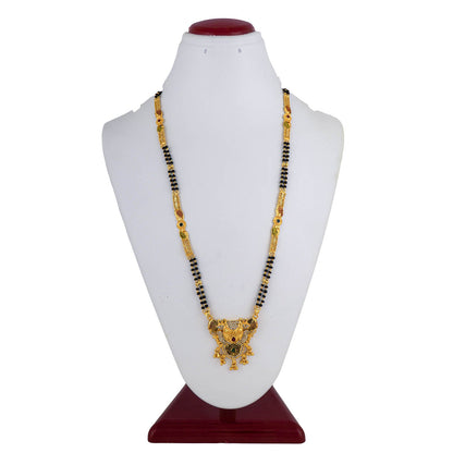 Gold Plated Classic Design Mangalsutra with tassel