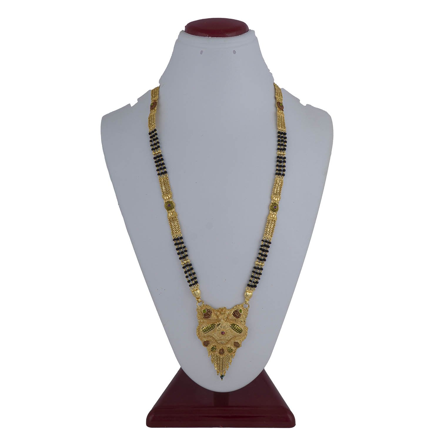 Gold Plated Classic Design Mangalsutra with tassel