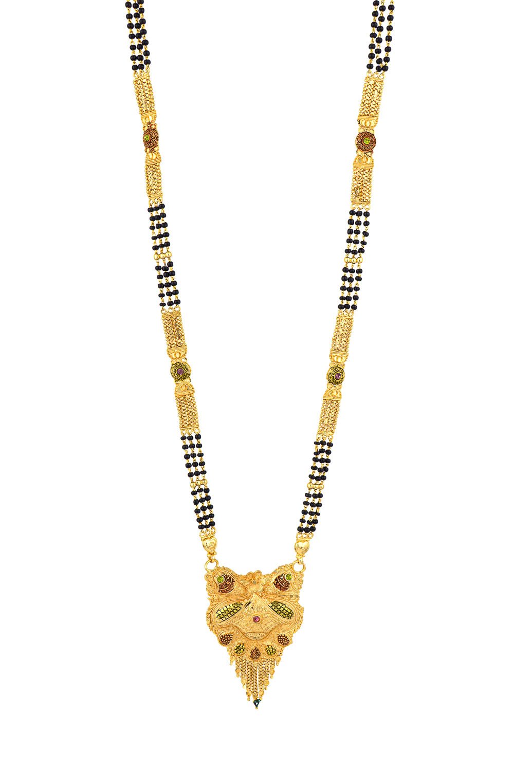 Gold Plated Classic Design Mangalsutra with tassel