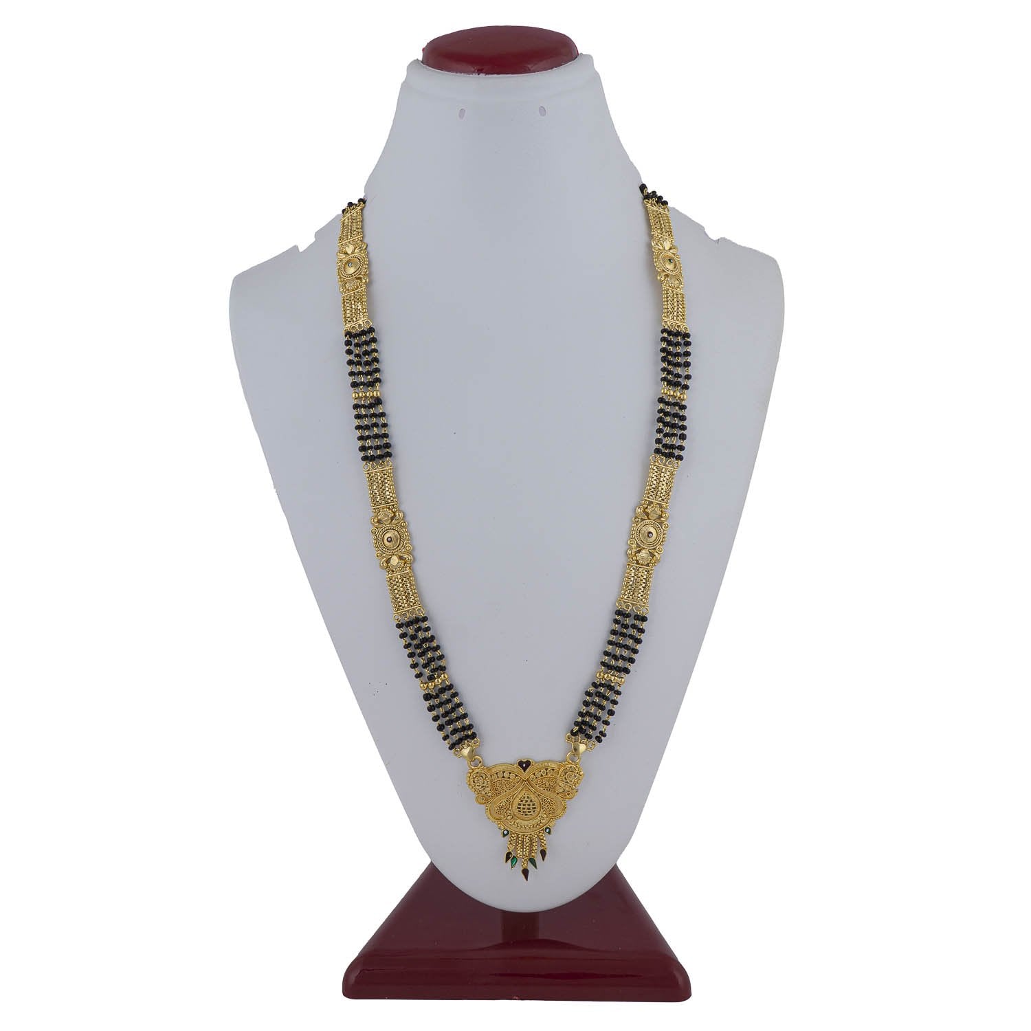 Gold Plated Classic Design Mangalsutra with tassel