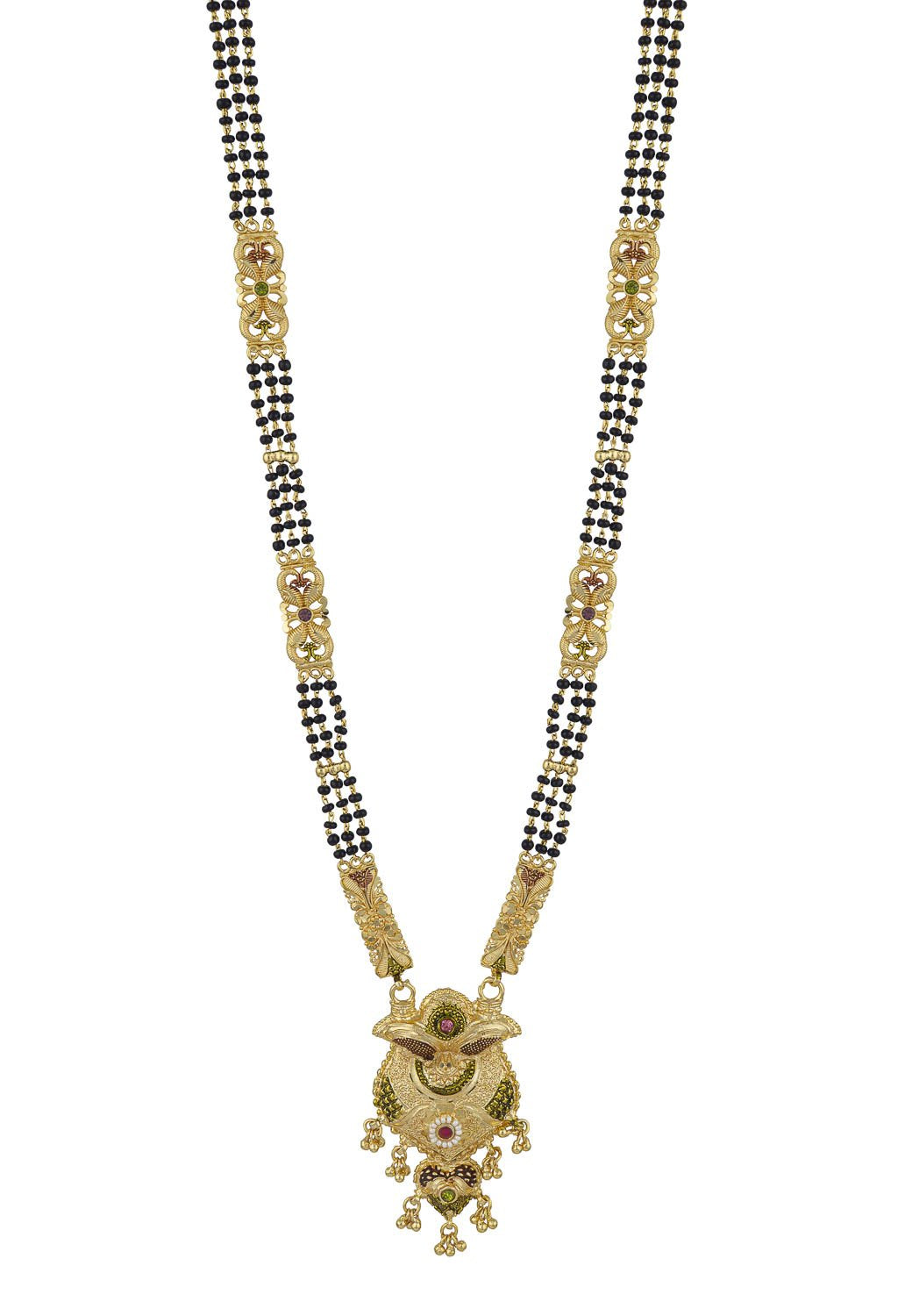 Gold Plated Classic Design Mangalsutra with tassel