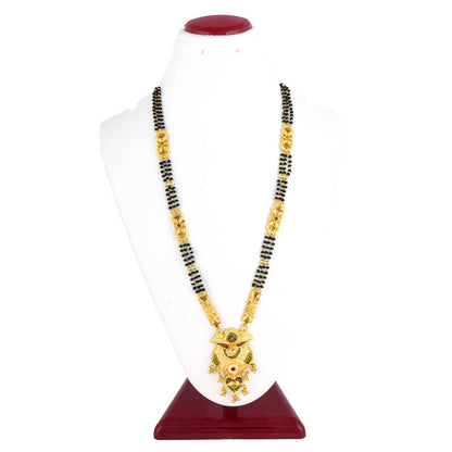 Gold Plated Classic Design Mangalsutra with tassel