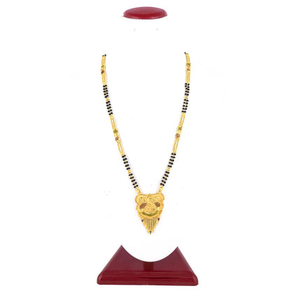 Gold Plated Classic Design Mangalsutra with tassel