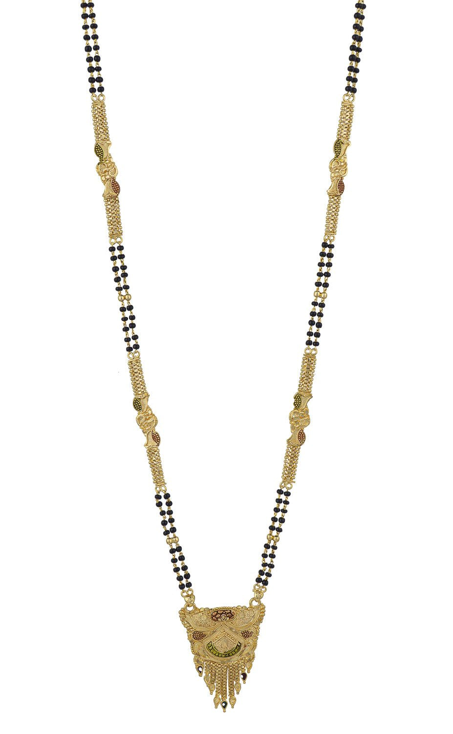 Gold Plated Classic Design Mangalsutra with tassel