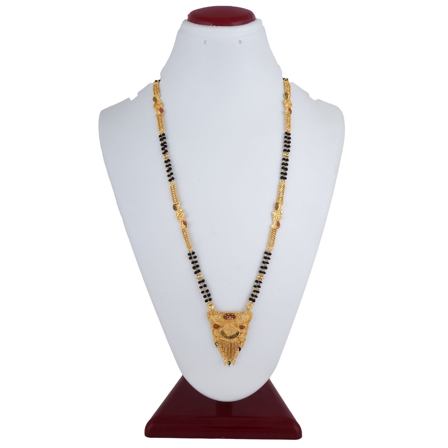 Gold Plated Classic Design Mangalsutra with tassel