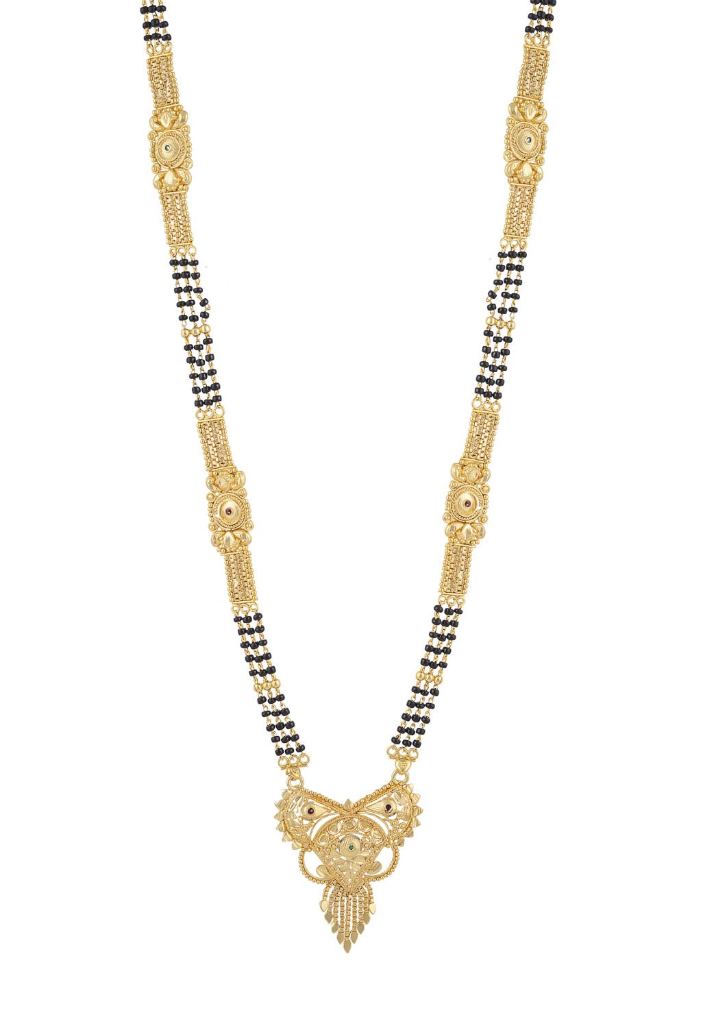 Gold Plated Classic Design Mangalsutra with tassel