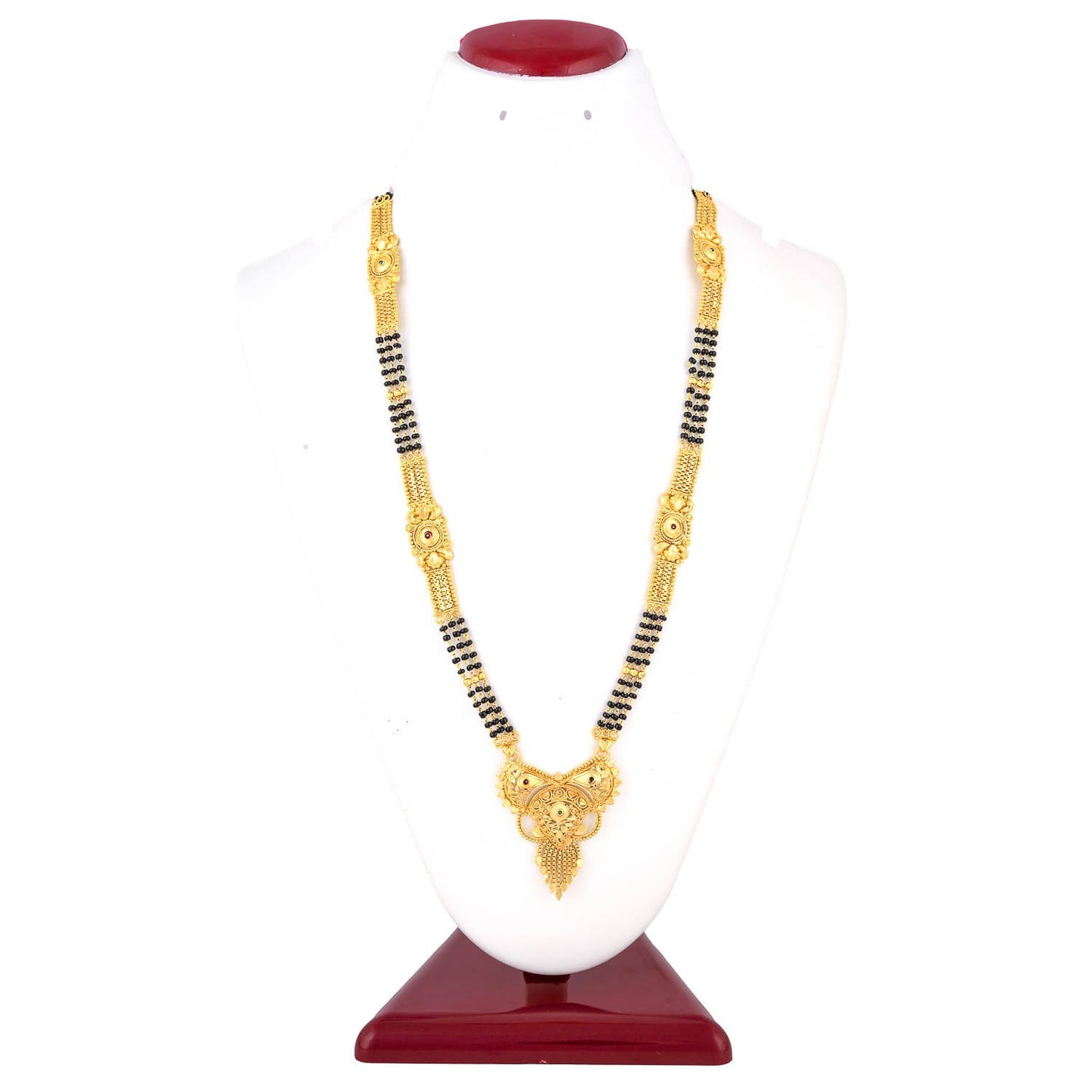 Gold Plated Classic Design Mangalsutra with tassel