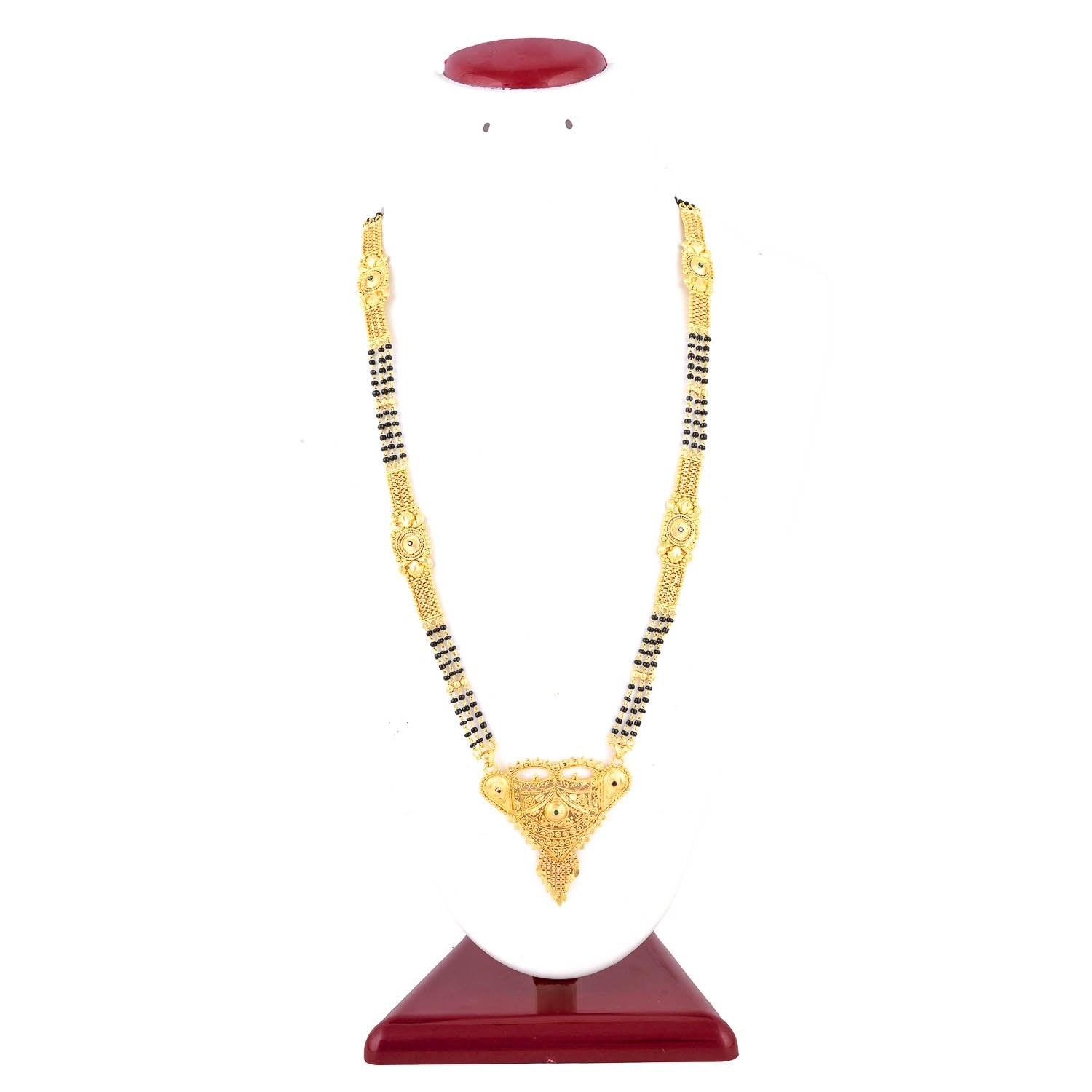 Gold Plated Classic Design Mangalsutra with tassel