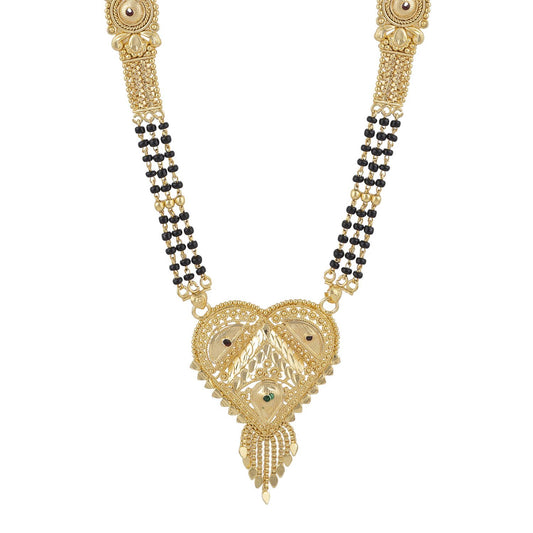 Gold Plated Classic Design Mangalsutra with tassel