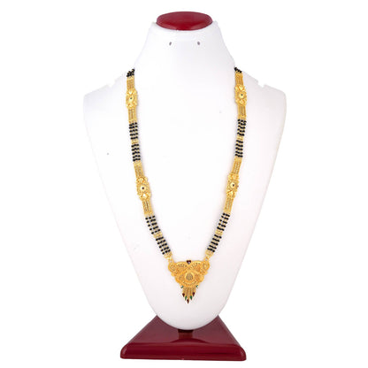 Gold Plated Classic Design Mangalsutra with tassel