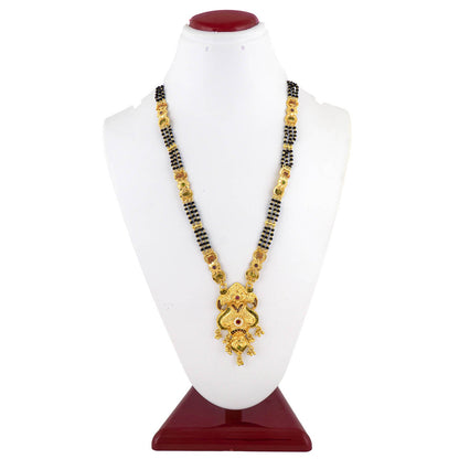 Gold Plated Classic Design Mangalsutra with tassel